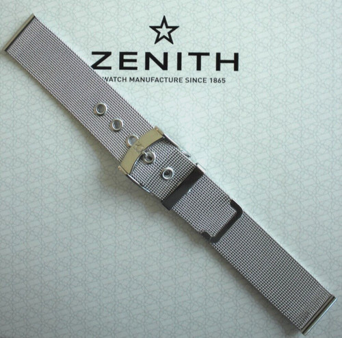 Zenith buckle 18mm silver - zenith,