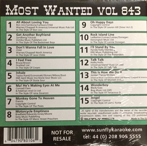 Sunfly most wanted - wanted,