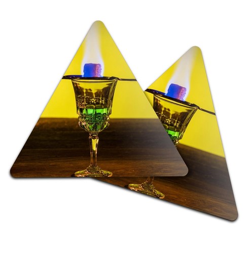 Triangle coaster absinthe - coaster,