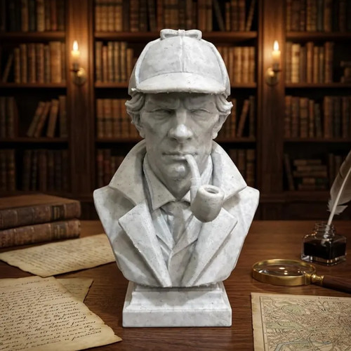 Sherlock holmes bust - holmes,
