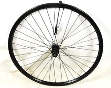 700c (622–19) SHIMANO FH-RM70 8/9/10 SPEED CASSETTE REAR BIKE WHEEL BLACK rim