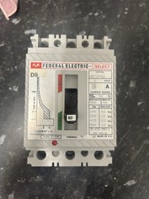FEDERAL ELECTRIC HEF3P80 MCCB 80 AMP 50HZ TRIPLE 3 POLE PHASE BREAKER SELECT 80A