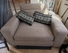 Next beige Armchair Bed
