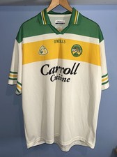 2005-08 OFFALY GAA (UÍBH FHAILÍ) AWAY JERSEY - O’NEILLS / CARROLL CUISINE - XXL