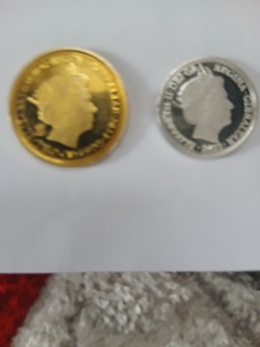 Gold coins elizabeth - gold, of