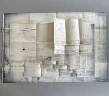 Jowett Cars Ltd Bradford Blueprints x8 1948-50 Drawings 51483-7 Others Vtg (M)