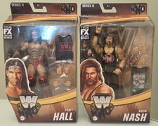 WWE ELITE LEGENDS 11 12 nWo OUTSIDERS KEVIN NASH & SCOTT HALL FIGURES NEW 