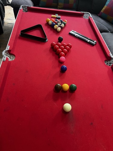 Folding pool snooker table 5 - folding,