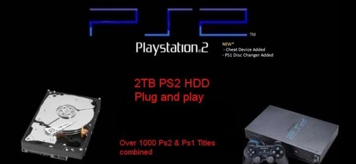 Ps2 2tb hard - hard, plug