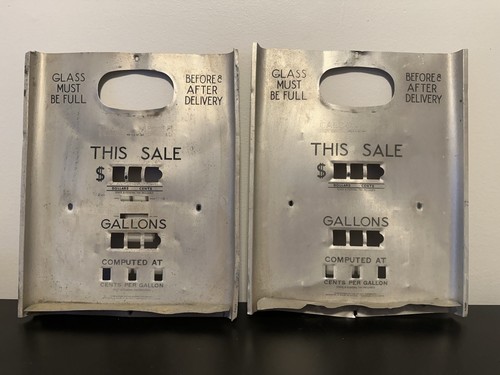 Gilbarco gas pump aluminum - gas,