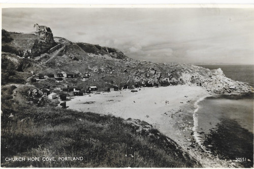 Postcard portland church - -,
