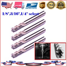 US 4/5/8/10pcs 1/4"Shank 1/8"