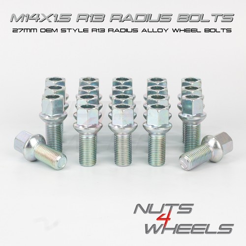 Chrome wheel bolts fits - x,