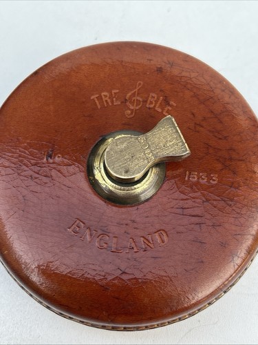 Vintage treble leather tape - treble,