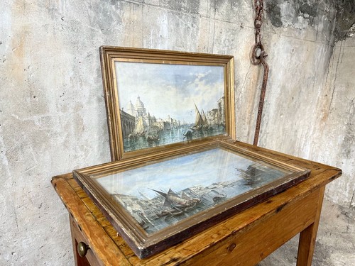 Pair antique alfred - of,