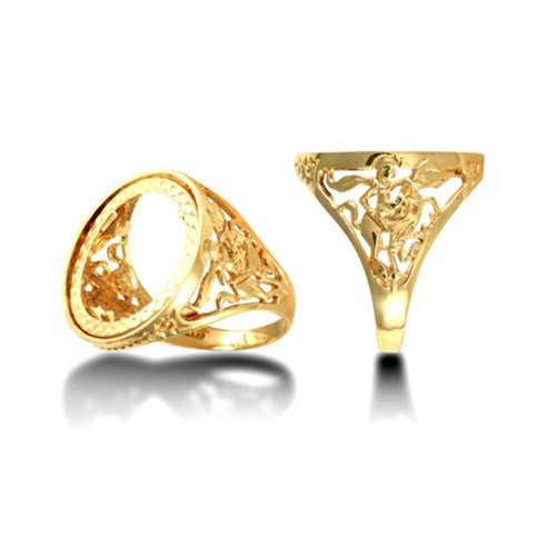 9ct yellow gold - full, st