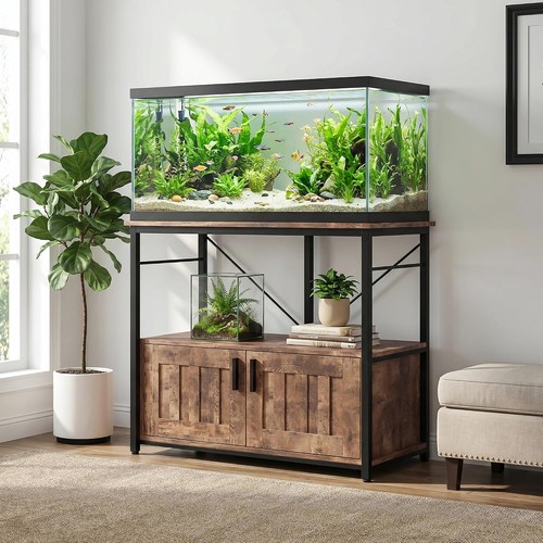 Gallon aquarium stand - aquarium,