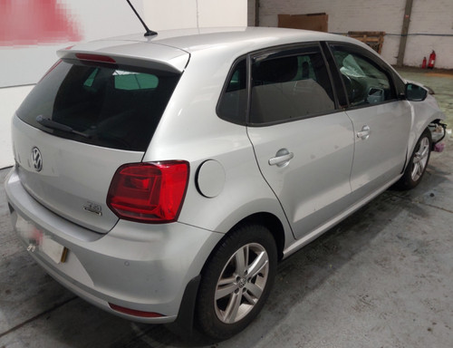 Rear axle volkswagen - polo, mk5