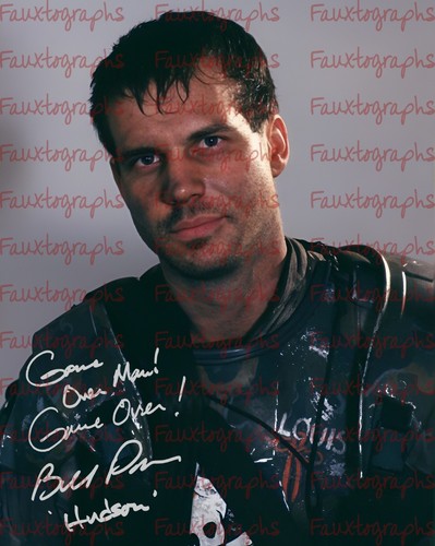 Bill paxton signed 8x10 - paxton, aliens