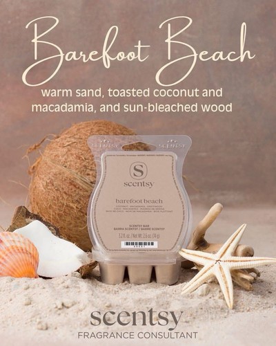 Scentsy barefoot beach - beach, sold