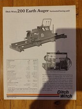 Ditch Witch 200 Earth Auger