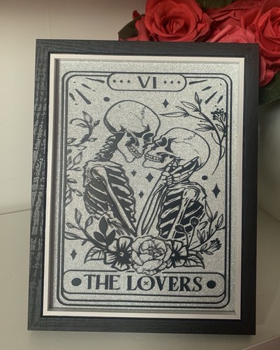 The lovers gothic wall art - the,
