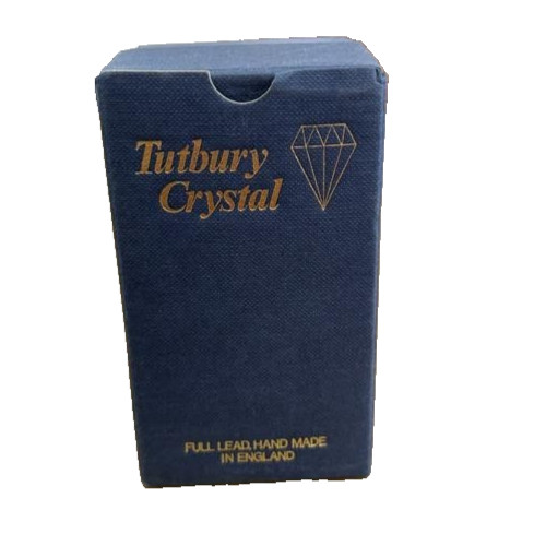 Vintage tutbury crystal wine - crystal,