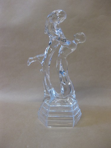 Crystal figure couple dancing - crystal,