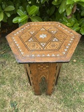 Liberty & Co Inlayed Syrian Table Mother of pearl / arts & crafts 