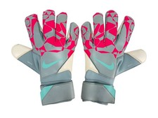 Nike Grip III Mens Goalkeeper Gloves Size 11, Grey, White, New