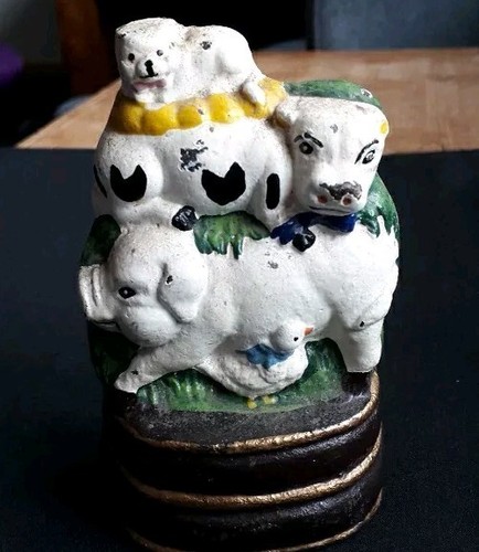 Vintage painted cast iron - vintage,