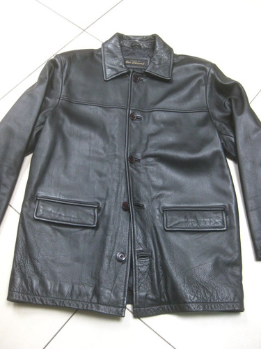 Ben sherman leather coat - sherman,