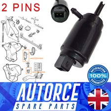 Windscreen Washer Mono Pump For Abarth Fiat 500C Doblo Fiorino Linea Alfa 159