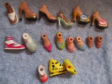 random feet shoes spares for old vintage bratz doll accessories odds heels