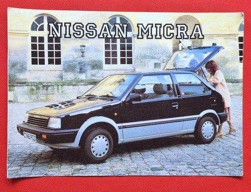 1986 nissan micra - 1986, sales