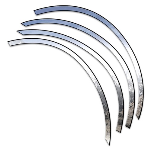 Luxury chrome fender trim - luxury,