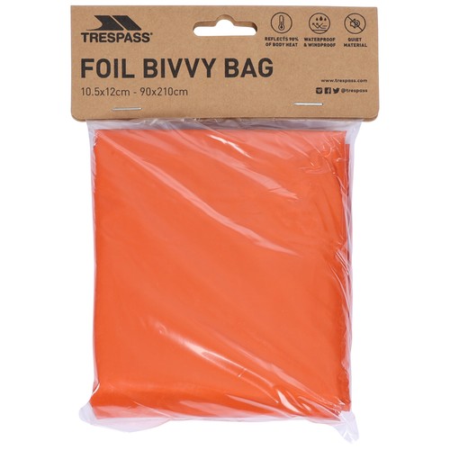 Trespass emergency foil bivvy - emergency,