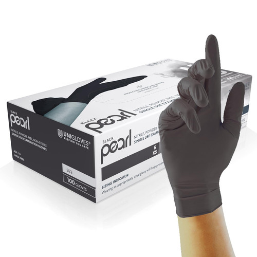 Black pearl nitrile - black,