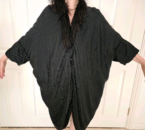 Antique victorian silk cape - antique,