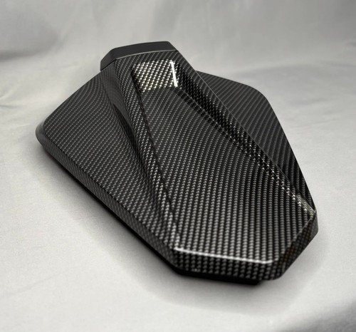 Rear seat cowl fairing - rear, carbon