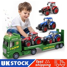 Farm tractor trailer - tractor, set