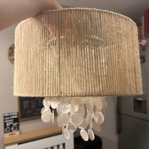 Next lampshade cream string - next,
