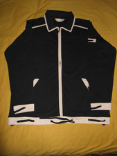 ALICE COLLINS ZIPPED JACKET/CARDIGAN SIZE 12 - BLACK & CREAM - NEW WITHOUT  TAGS