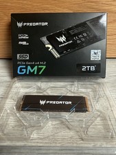 Acer Predator GM7 2TB SSD M.2 2280 PCIe Gen 4 x4 NVMe FAST