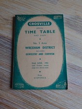 Crosville Bus Timetable No.3