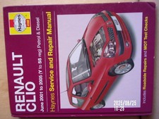 haynes renault clio petrol &
