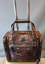 IT Luggage Leopard Print Small Lightweight Wheel Case Cabin Travel AJ904