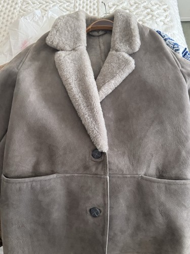 Real sheepskin vintage - vintage, jacket