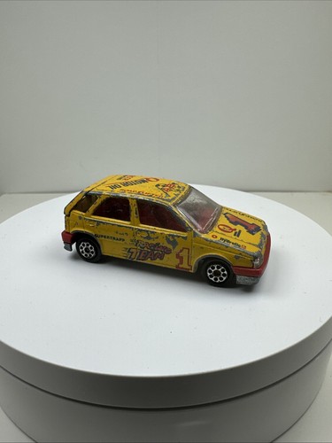 Majorette fiat tipo car yellow - majorette,