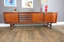 Vintage Retro Large Dark Teak